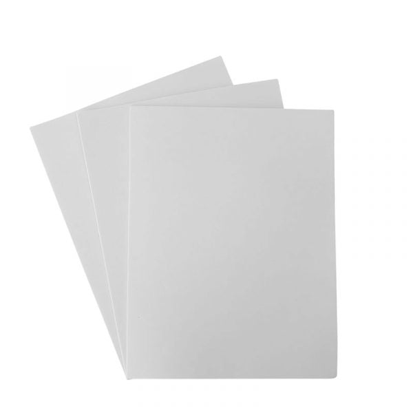 FOAMY LISO 8 1/2" x 11" COLOR BLANCO BARRILITO