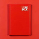 LIBRETA DE COMPOSICION GRANDE CARPETA BLANDA "JEAN BOOK" DE 200 PAGINAS COLOR ROJO