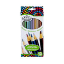 LAPIZ DE DIBUJO Y DISEÑO DE 12 COLORES METALICOS ROYAL BRUSH