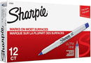 MARCADOR PERMANENTE SHARPIE PUNTA ULTRA FINA AZUL CAJA-12