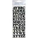 STICKER DE LETRAS NEGRAS 1" PQ-106 ANGELS CRAFT
