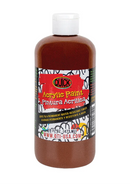 PINTURA ACRILICA 16 OZ COLOR MARRON QUICK