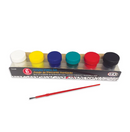 PINTURA ACRILICA SET 6 COLORES PRIMARIOS QUICK