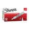 MARCADOR PERMANENTE SHARPIE TANK NEGRO CAJA DE 12