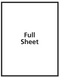 GLOSSY CLEAR STICKER PAPER 8½" X 11" PQ-7 AVERY