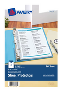 SHEET PROTECTORS MINI TAMAÑO 5½" X 8½" PQ-15 AVERY