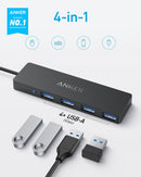 USB-C HUB 4 PUERTOS USB 3.0 ANKER