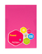 FOAMY LISO 8" x 11 ¾" COLOR ROSA NEON BAMBARY