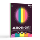 PAPEL CARTULINA 8.5" X 11" ASTROBRIGHTS 65 LIBRAS PQ-50 HOJAS 5 COLORES TROPICALES