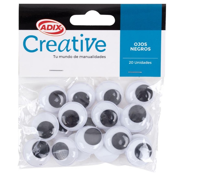 OJOS NEGROS 20mm PQ-20 ADIX CREATIVE