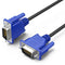 CABLE  VGA DB15 MALE TO DB15 MALE PARA MONITOR Y/O PROYECTOR 6'