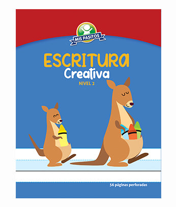 LIBRO ESCRITURA CREATIVA NIVEL 2 MIS PASITOS