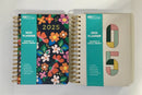 AGENDA MEDIANA SEMANAL Y MENSUAL 2025 6" x 8" PAPER CRAFT