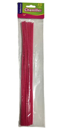 CHENILLES 12" ROSA PQ-40