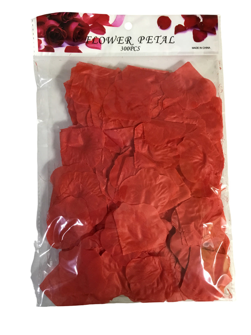 PETALOS DE ROSAS ROJAS PQ-300 PCS SINTETICO