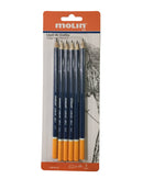 LAPIZ DE GRAFITO HB-2 MOLIN