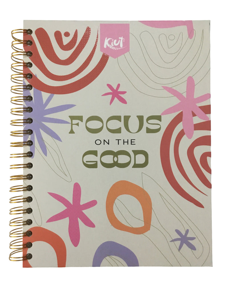 LIBRETA ARGOLLADA 10 DIVISIONES GRANDE CARPETA DURA 400 PAGINAS KIUT FOCUS ON THE GOOD