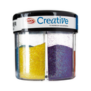 BRILLO "GLITTER" DE 50 g ENVASE DE 6 COLORES PASTELESS CREATIVE