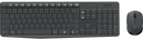 TECLADO CON MOUSE INHALAMBRICOS COMBO EN INGLES MK235 LOGITECH