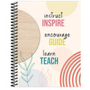 PLANNER BOOK PARA MAESTROS 12 MESES  8.4" X 10.9"  TRUE TO YOU 128 PGS