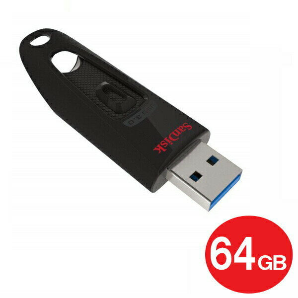 USB DRIVE SANDISK ULTRA USB 3.0 FLASH DRIVE 64 GB PQ-2