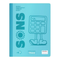 LIBRETA DE COMPOSICION PRIMARIA THIRD GRANDE DE CARPETA BLANDA "SONS" DE 200 PAGINAS