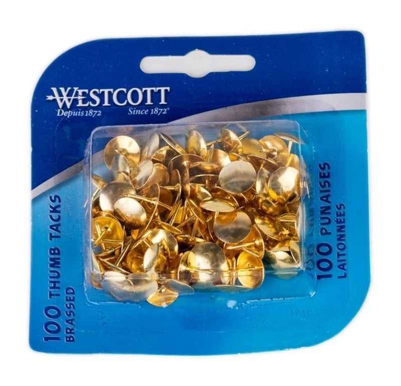 TACHUELAS COLOR ORO PQ-100 WESTCOTT