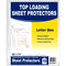 SHEET PROTECTORS TAMAÑO CARTA PQ-10 O PQ-25 C-LINE