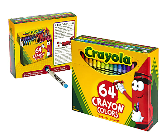 CRAYOLA 64 COLORES CRAYOLA