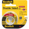 TAPE TRANSPARENTE DOBLE CARA 1/2" X 6.9 YARDAS SCOTCH 3M