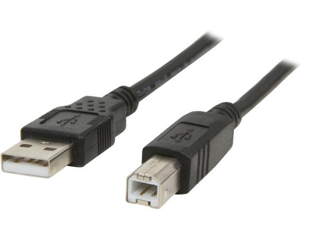 CABLE USB A-MALE TO B-MALE DE 10'