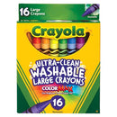 CRAYOLA LARGE DE 16 COLORES CRAYOLA