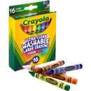 CRAYOLA LARGE DE 16 COLORES CRAYOLA