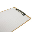 CLIP BOARD EN MADERA TAMAÑO CARTA LOW PROFILE CLIP BAZIC