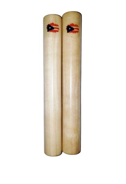 CLAVE DE MADERA CON BANDERA DE PUERTO RICO 5d2