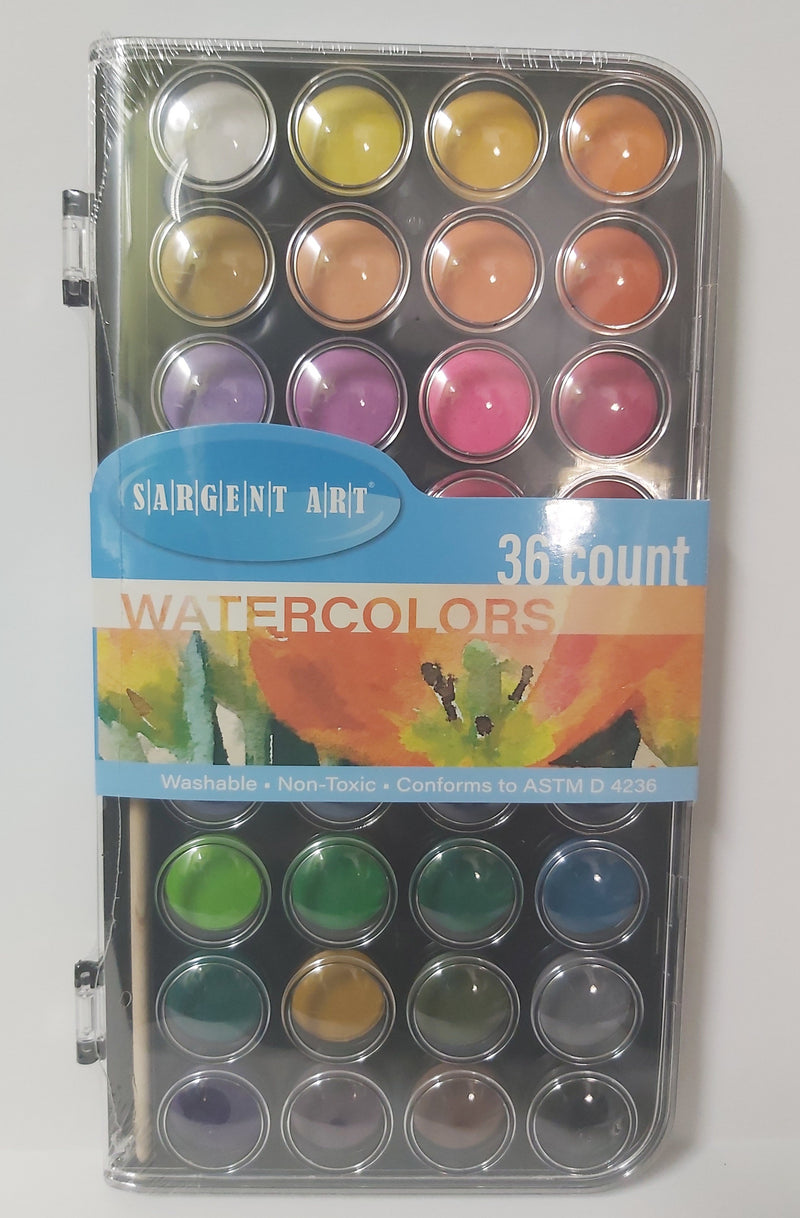 ACUARELAS 36 COLORES SARGENT ART