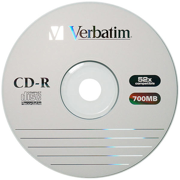 CD-R VERBATIM INDIVIDUAL (EA.) CON SOBRE