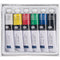 PINTURA ACRILICA SET 6 COLORES EN TUBO 21ml/ea (0.71 OZ) ROYAL BRUSH