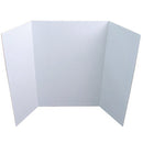 PRESENTATION BOARD EN CARTON TRI-FOLD BLANCO 40" X 28" E-CLIPS