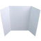 PRESENTATION BOARD EN CARTON TRI-FOLD BLANCO 40" X 28" E-CLIPS