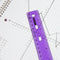 REGLA PLASTICA 12" PQ-4 BAZIC