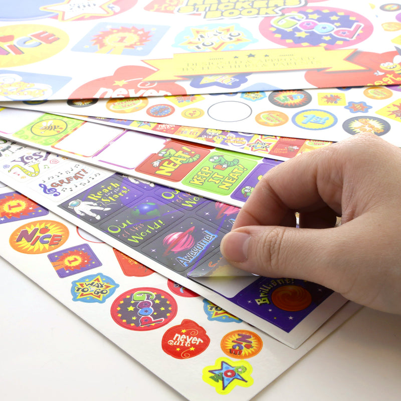 STICKER DE PREMIACION EN INGLES JUMBO PQ-700 BAZIC
