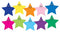 DECORACION HAPPY MULTI-COLOR STAR PQ-30 HYGLOSS