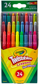 CRAYOLA MECANICA DE 24 COLORES "FUN EFFECTS" CRAYOLA