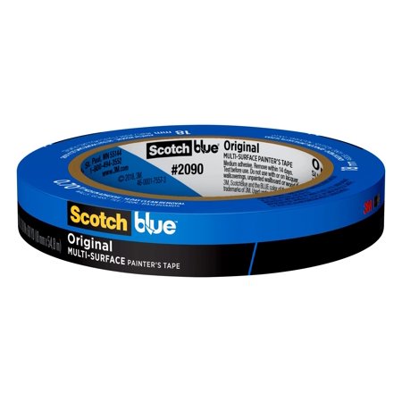 MASKING TAPE 3/4" SCOTCH 3M .70" X 60 YD COLOR AZUL PARA PINTORES