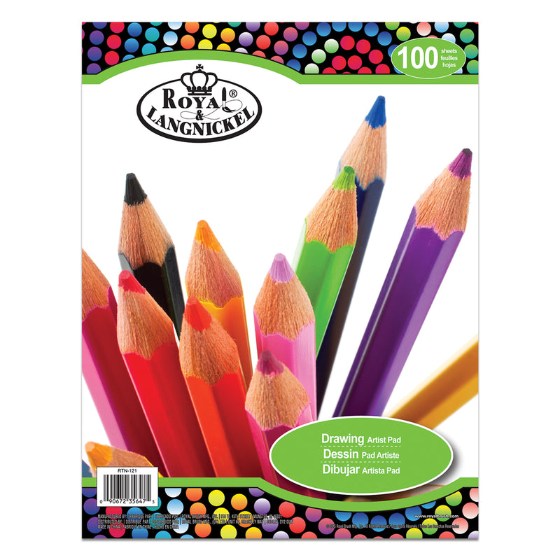 LIBRETA DE DIBUJO DE 100 HOJAS ROYAL BRUSH