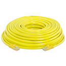 CABLE DE LAN CAT V RJ-45 50' AMARILLO