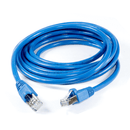 CABLE DE LAN CAT V RJ-45 100' AZUL