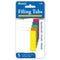 FILING TABS 2" X 1" EN COLORES PQ-25 BAZIC