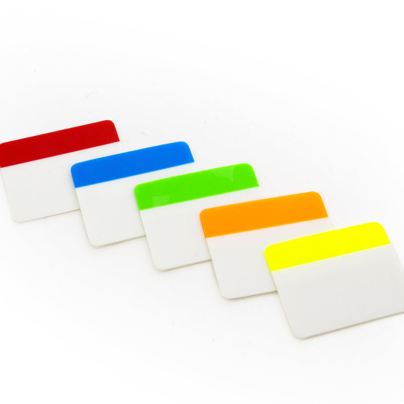 FILING TABS 2" X 1" EN COLORES PQ-25 BAZIC